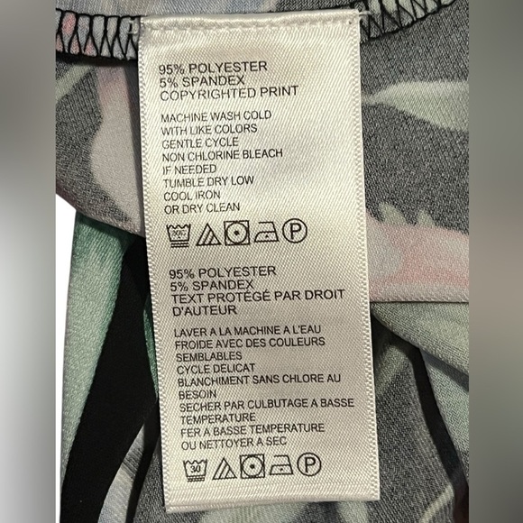 Tommy Bahama Black Floral Knot Dress - Picture 5 of 11